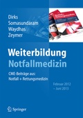 Cover: Weiterbildung Notfallmedizin - Springer
