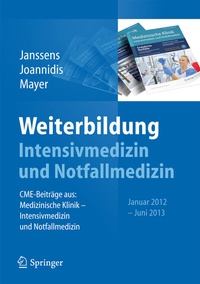 Abbildung von: Weiterbildung Intensivmedizin und Notfallmedizin - Springer