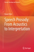 Cover: Speech Prosody: From Acoustics to Interpretation - Springer