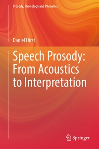 Abbildung von: Speech Prosody: From Acoustics to Interpretation - Springer