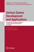 Cover: Serious Games Development and Applications - Springer