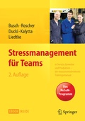 Cover: Stressmanagement f&uuml;r Teams - Springer