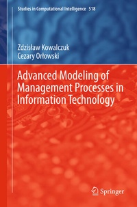 Enlarge image Cover: Advanced Modeling of Management Processes in Information Technology - Springer