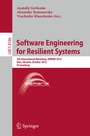 Cover: Software Engineering for Resilient Systems - Springer