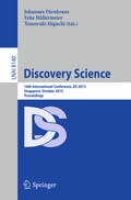 Cover: Discovery Science - Springer