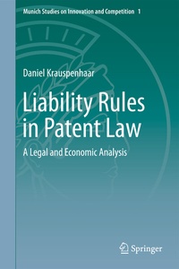 Abbildung von: Liability Rules in Patent Law - Springer