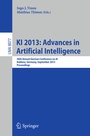 Cover: KI 2013: Advances in Artificial Intelligence - Springer
