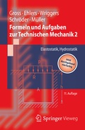 Cover: Formeln und Aufgaben zur Technischen Mechanik 2 - Springer Vieweg