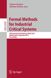 Abbildung von: Formal Methods for Industrial Critical Systems - Springer