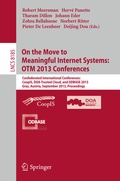 Cover: On the Move to Meaningful Internet Systems: OTM 2013 Conferences - Springer