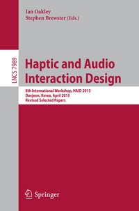 Abbildung von: Haptic and Audio Interaction Design - Springer