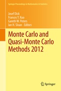 Cover: Monte Carlo and Quasi-Monte Carlo Methods 2012 - Springer