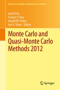 Cover: Monte Carlo and Quasi-Monte Carlo Methods 2012 - Springer