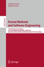 Cover: Formal Methods and Software Engineering - Springer