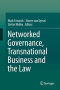 Cover: Networked Governance, Transnational Business and the Law - Springer
