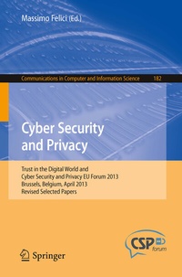 Abbildung von: Cyber Security and Privacy - Springer