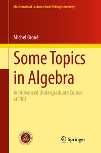 Enlarge image Cover: Some Topics in Algebra - Springer