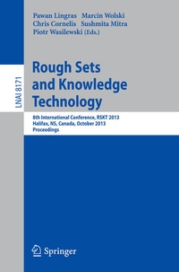 Enlarge image Cover: Rough Sets and Knowledge Technology - Springer