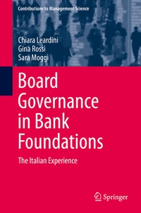 Abbildung von: Board Governance in Bank Foundations - Springer