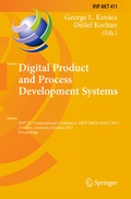 Cover: Digital Product and Process Development Systems - Springer