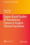 Cover: Corpus-Based Studies of Translational Chinese in English-Chinese Translation - Springer