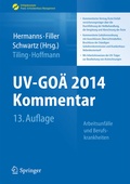 Cover: UV-GO&Auml; 2014 Kommentar - Springer