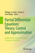 Cover: Partial Differential Equations: Theory, Control and Approximation - Springer