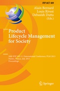 Cover: Product Lifecycle Management for Society - Springer