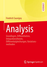 Abbildung von: Analysis - Springer Spektrum