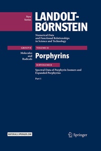 Abbildung von: Porphyrins - Spectral Data of Porphyrin Isomers and Expanded Porphyrins - Springer