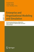Bild: Enterprise and Organizational Modeling and Simulation - Springer