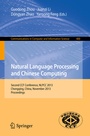 Cover: Natural Language Processing and Chinese Computing - Springer