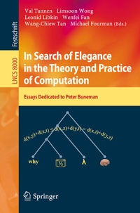 Abbildung von: In Search of Elegance in the Theory and Practice of Computation - Springer
