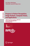 Cover: Progress in Pattern Recognition, Image Analysis, Computer Vision, and Applications - Springer