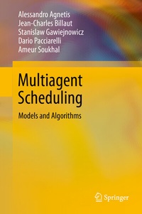 Enlarge image Cover: Multiagent Scheduling - Springer