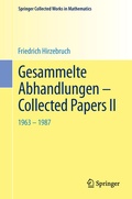 Cover: Gesammelte Abhandlungen - Collected Papers II - Springer
