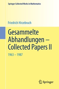 Abbildung von: Gesammelte Abhandlungen - Collected Papers II - Springer