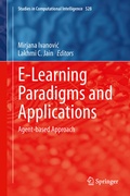 Cover: E-Learning Paradigms and Applications - Springer