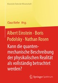 Cover: Albert Einstein, Boris Podolsky, Nathan Rosen - Springer Spektrum