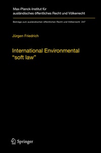 Abbildung von: International Environmental "soft law" - Springer