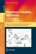 Cover: Algorithmic Probability and Friends. Bayesian Prediction and Artificial Intelligence - Springer
