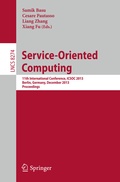Cover: Service-Oriented Computing - Springer