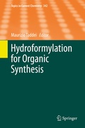 Cover: Hydroformylation for Organic Synthesis - Springer