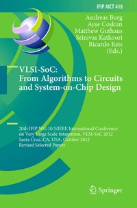 Enlarge image Cover: VLSI-SoC: From Algorithms to Circuits and System-on-Chip Design - Springer