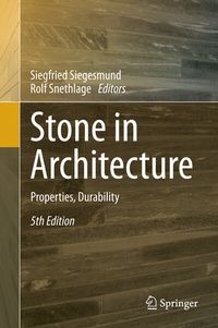 Abbildung von: Stone in Architecture - Springer