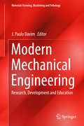Cover: Modern Mechanical Engineering - Springer