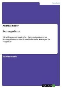 Abbildung von: Rettungsdienst - GRIN Verlag