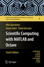 Cover: Scientific Computing with MATLAB and Octave - Springer