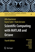 Cover: Scientific Computing with MATLAB and Octave - Springer