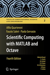 Enlarge image Cover: Scientific Computing with MATLAB and Octave - Springer